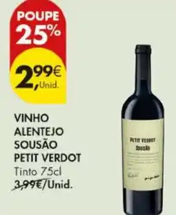 Pingo Doce Vinho alentejo sousão petit verdot promoção