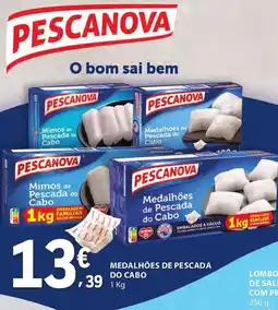 E.Leclerc Medalhões de pescada do cabo promoção