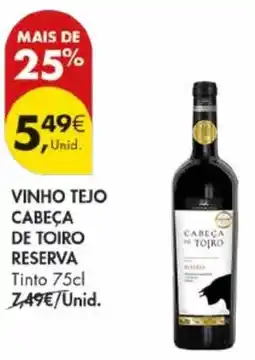 Pingo Doce Vinho tejo савеса de toiro reserva promoção