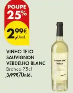 Pingo Doce Vinho tejo sauvignon verdelho blanc promoção