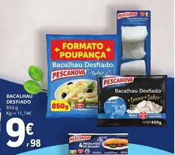 E.Leclerc Bacalhau desfiado pescanova promoção