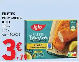 E.Leclerc Filetes primavera iglo limão promoção