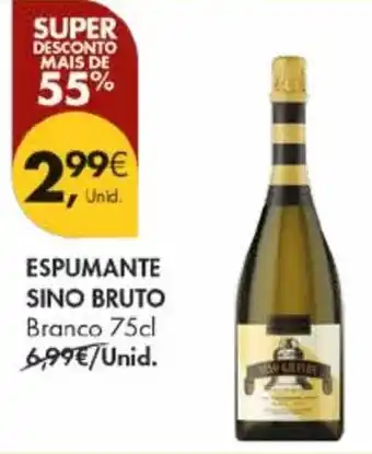 Pingo Doce Espumante sino bruto promoção