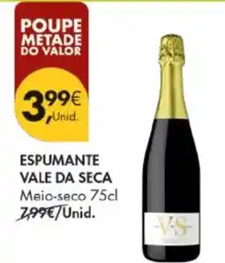 Pingo Doce Espumante vale da seca meio-seco promoção