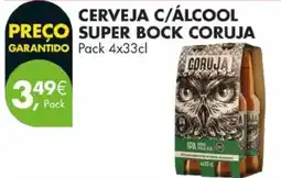Pingo Doce Cerveja c/álcool super bock coruja promoção