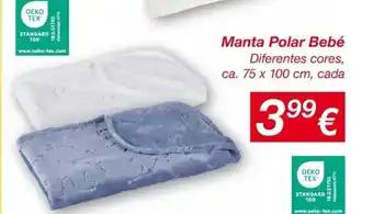 Manta Polar Bebé