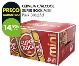 Pingo Doce Cerveja c/álcool super bock mini promoção