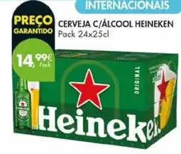 Pingo Doce Cerveja c/álcool heineken promoção