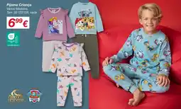 kik Pijama Criança promoção