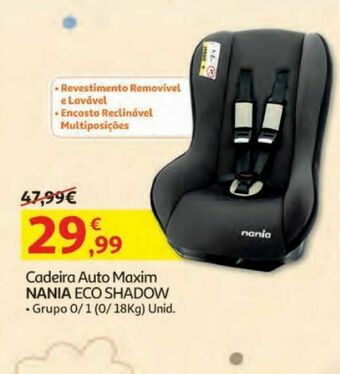 Auchan Cadeira para auto promoção