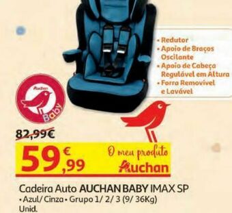 Auchan Cadeira para auto promoção