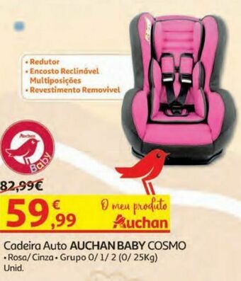 Auchan Cadeira para auto promoção