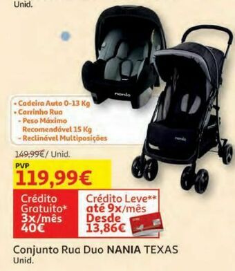 Auchan Carrinho de passeio promoção