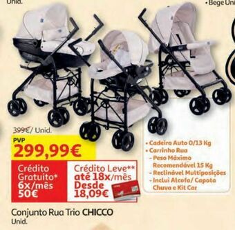 Auchan Carrinho de passeio promoção