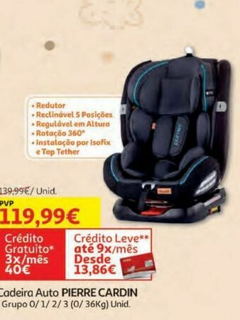Auchan Cadeira para auto promoção