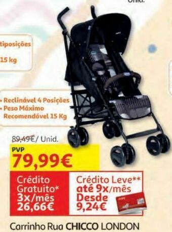 Auchan Carrinho de passeio promoção