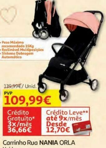 Auchan Carrinho de passeio promoção