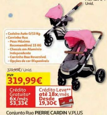 Auchan Carrinho de passeio promoção