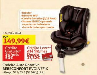 Auchan Cadeira para auto promoção