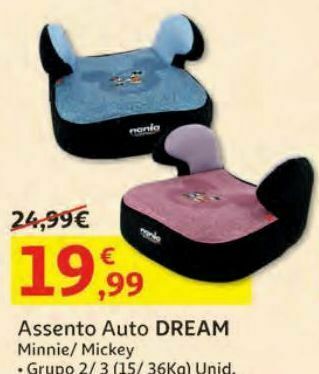 Auchan Cadeira para auto promoção
