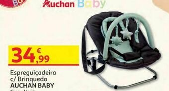 Auchan Espreguiçadeira bebé promoção