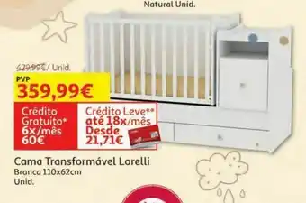Auchan Cama infantil promoção