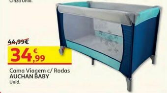 Auchan Berço de viagem promoção