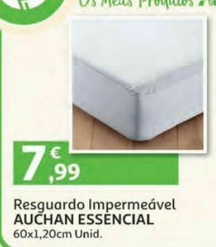 Auchan Protetor de colchão promoção