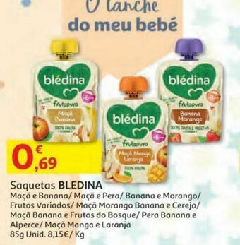 Auchan Polpa de frutas promoção