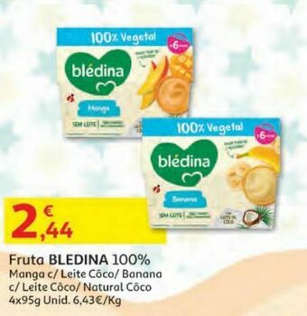 Auchan Polpa de frutas promoção