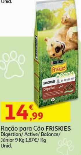 Ração cão friskies