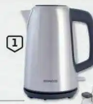 Auchan Jarro eletrico kenwood: sjm490 2200w, 1,7l - inox- filtro removivel promoção