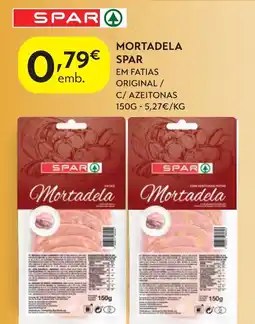 Spar Mortadela spar promoção