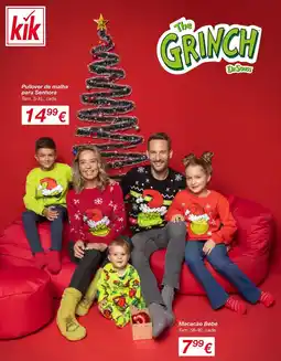 kik Pullover de malha para Senhora promoção