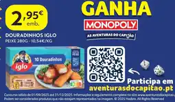 Spar Douradinhos iglo peixe promoção