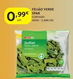 Spar Feijão verde spar cortado promoção