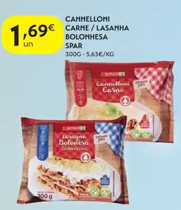 Spar Cannelloni carne / lasanha bolonhesa spar promoção