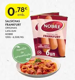 Spar Salsichas frankfurt promoção