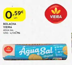 Spar Bolacha vieira água sal promoção