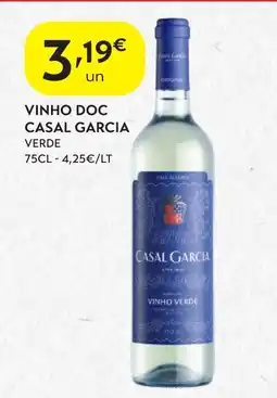Spar Vinho doc casal garcia promoção