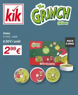 kik Velas promoção