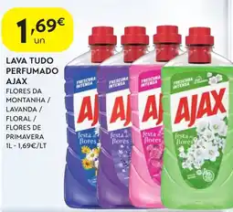 Spar Lava tudo perfumado ajax promoção