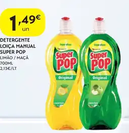 Spar Detergente loiça manual super pop promoção