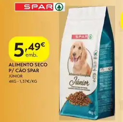 Spar Alimento seco p/ cão spar promoção