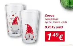 kik Copos capacidade promoção