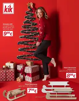 kik Grinalda LED promoção