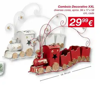 Comboio Decorativo XXL