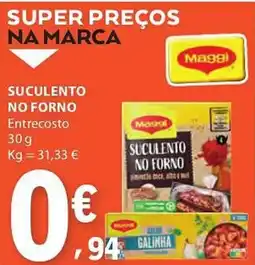 E.Leclerc Suculento no forno entrecosto maggi promoção