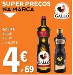 E.Leclerc Azeite subtil gallo promoção