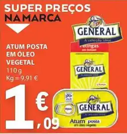 E.Leclerc Atum posta em óleo vegetal promoção